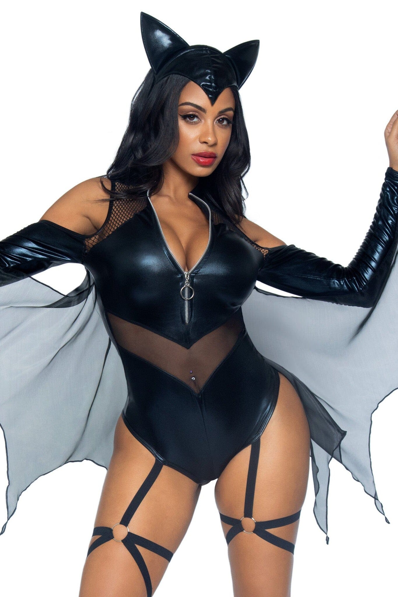 Midnight Bat Two - Piece Set with Unique Accessories