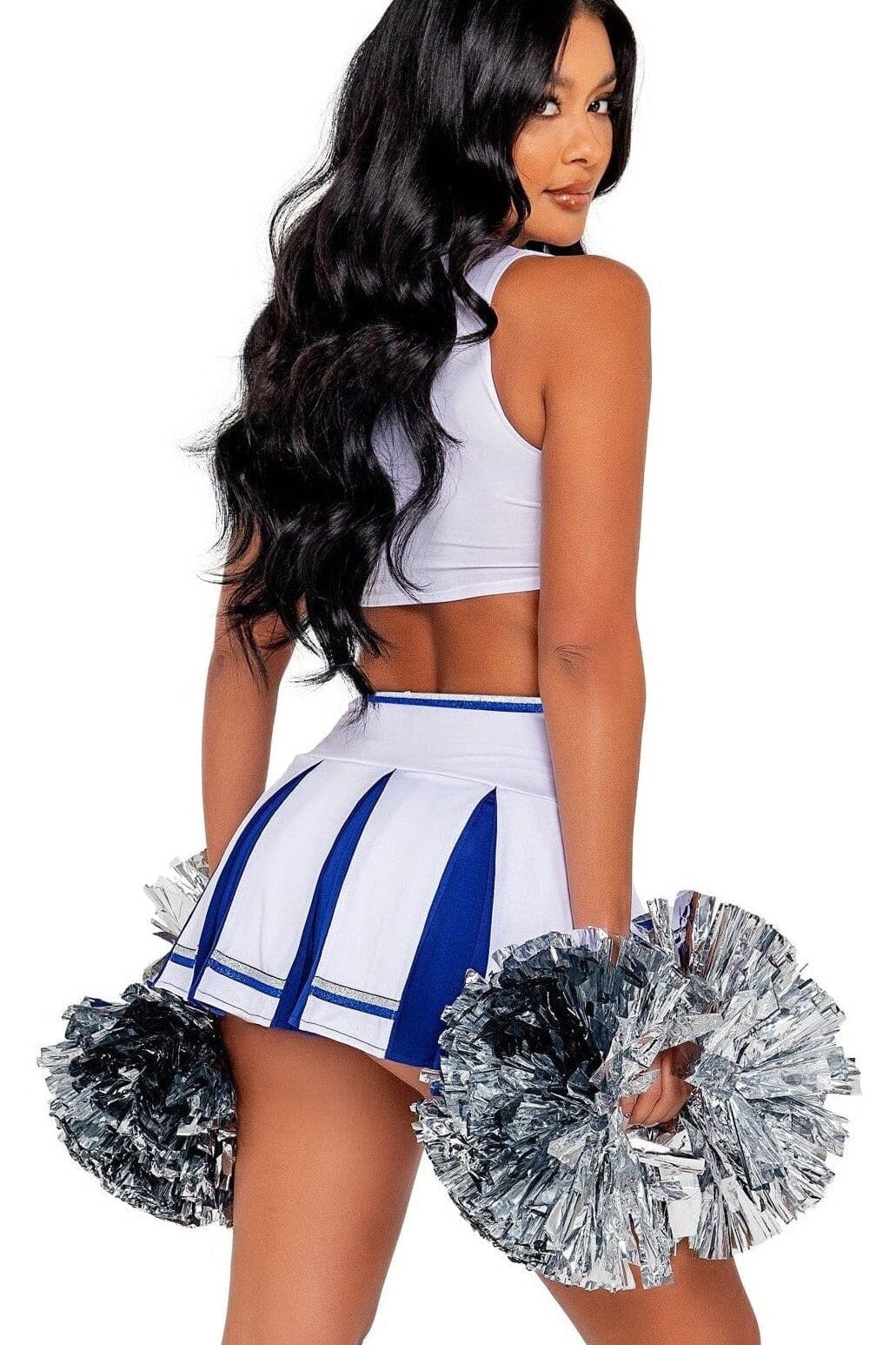 3-Piece Playboy Cheerleader Costume Set for Fun