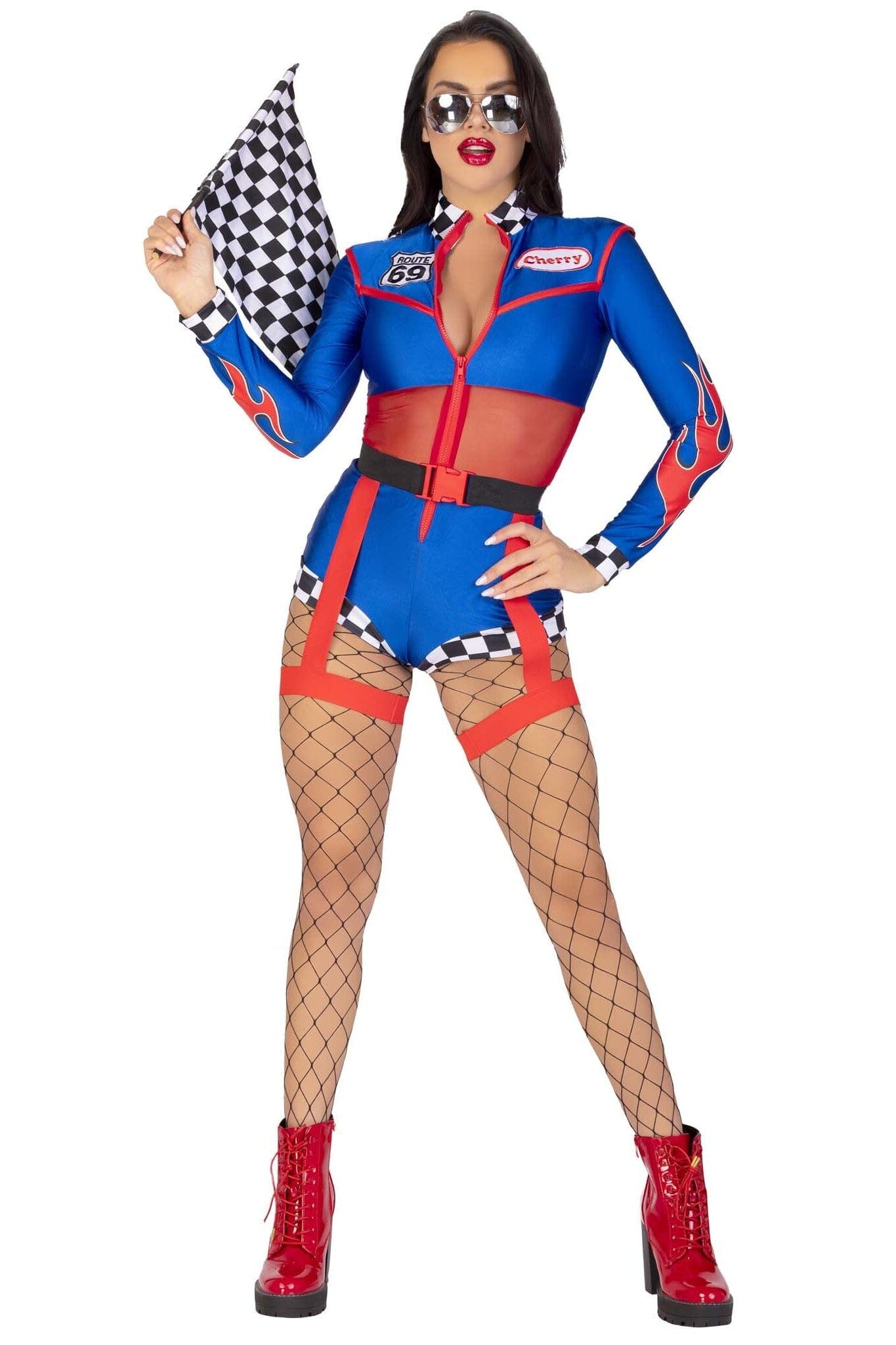 2-Piece Cherry Bomb Racer Set with Stylish Accents