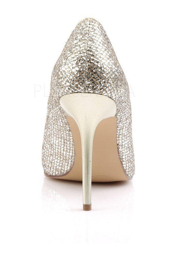 Gorgeous Gold Fabric CLASSIQUE - 20 Pointed - Toe Classic Pumps