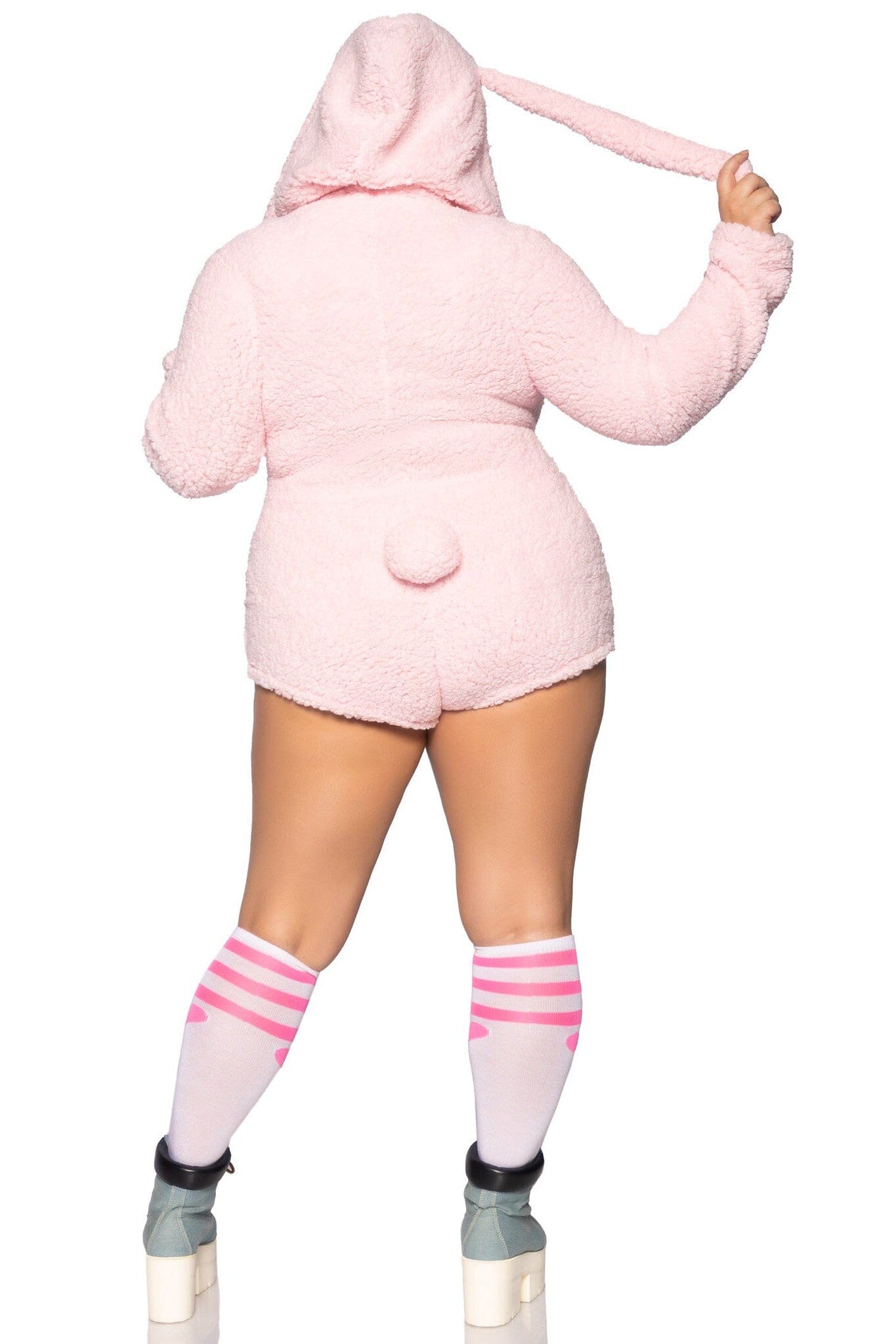Ultra Soft Zip - Up Bunny - Eared Teddy Cuddle Companion