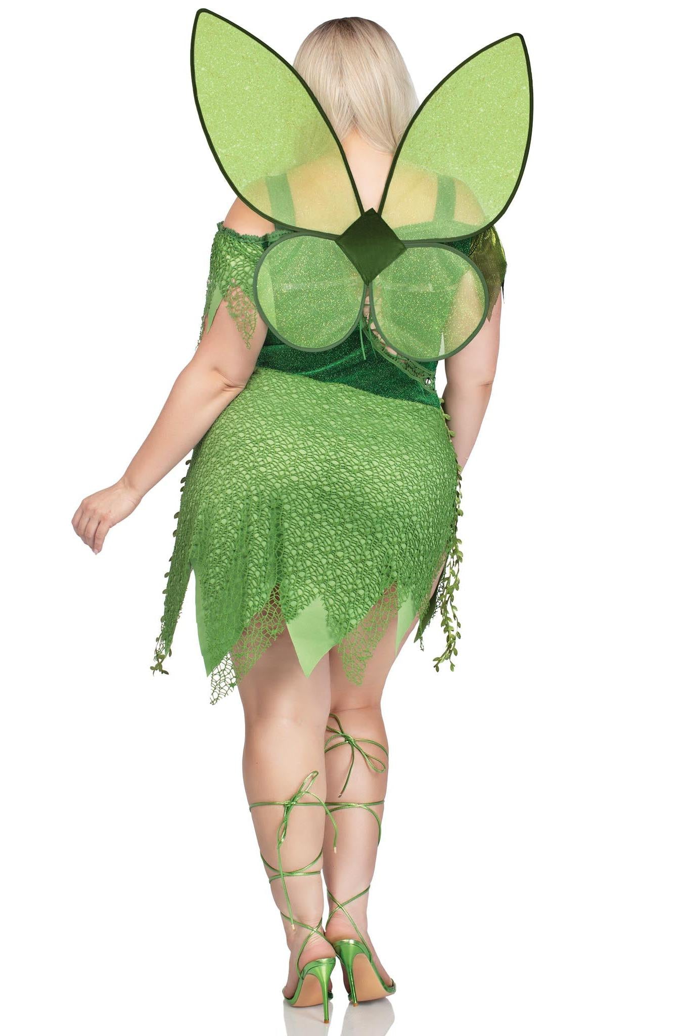 Plus Size 3-Piece Enchanting Forest Fairy Costume Set