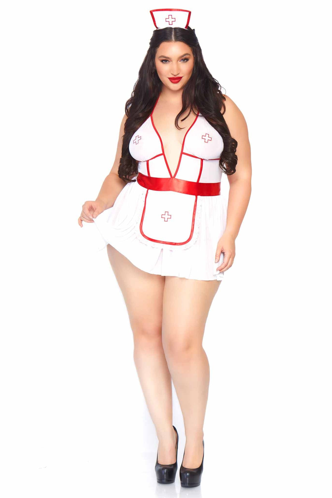 Leg Avenue 3-Piece Nightshift Nurse Costume Set for a Realistic Look