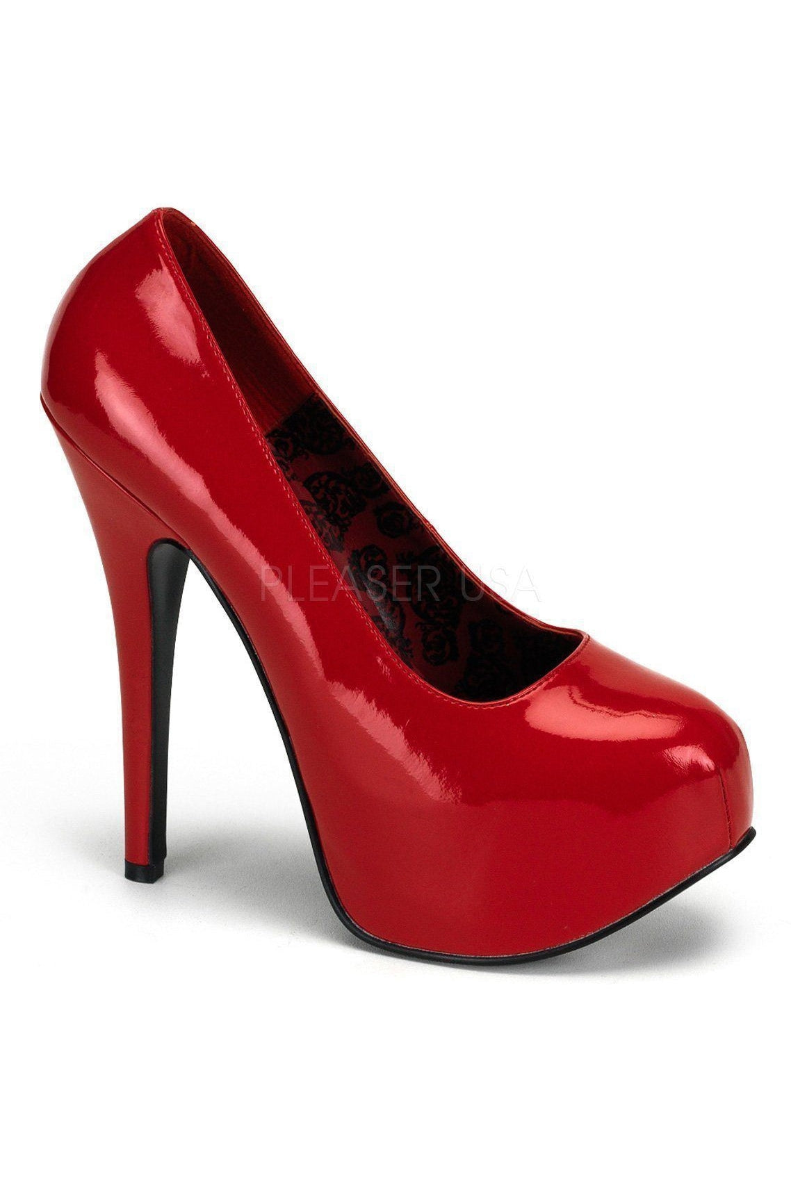 Red Patent Leather TEEZE-06W Women's Pumps