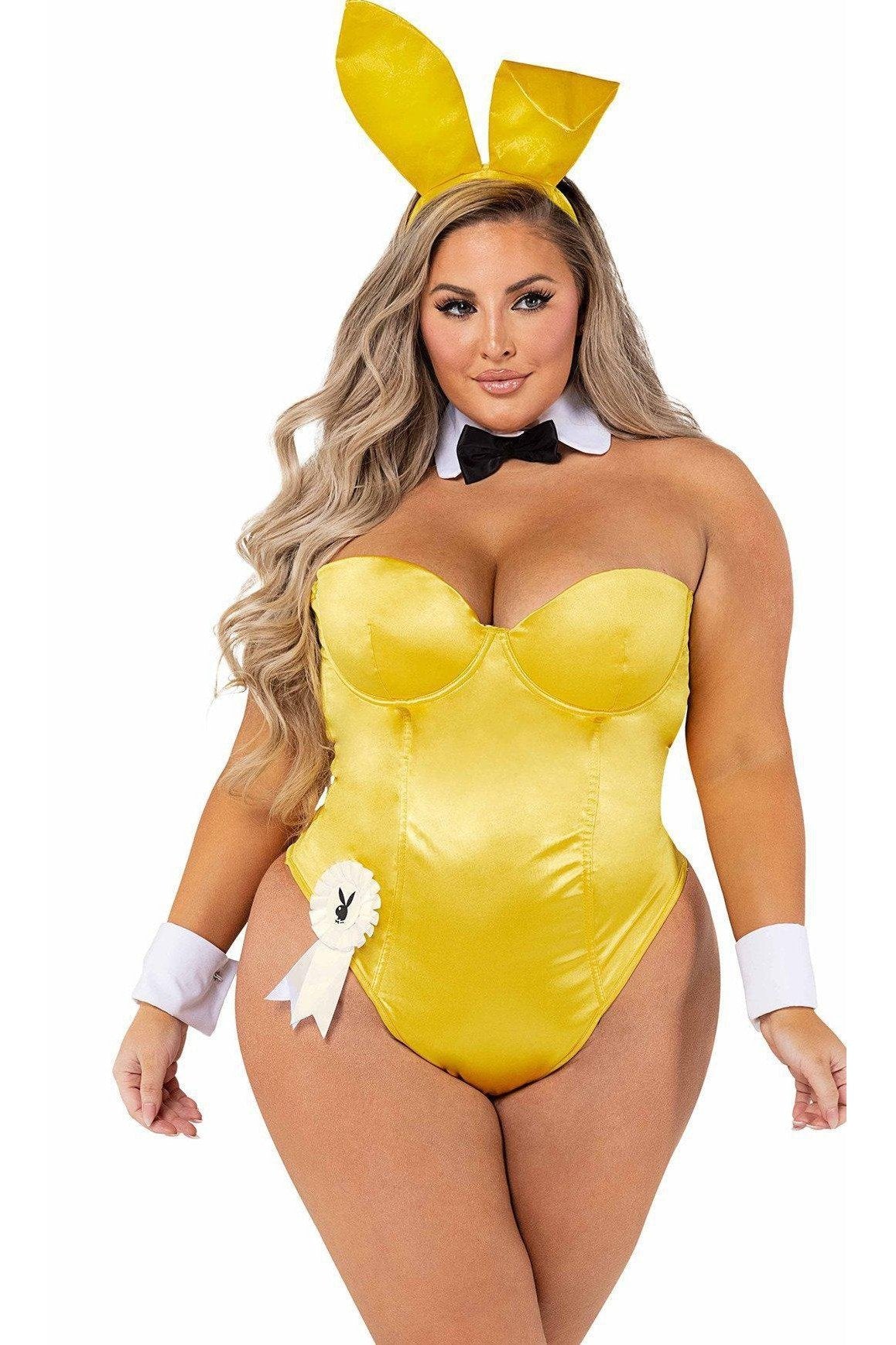 Roma Plus Size Playboy Bunny Classic Corset Costume