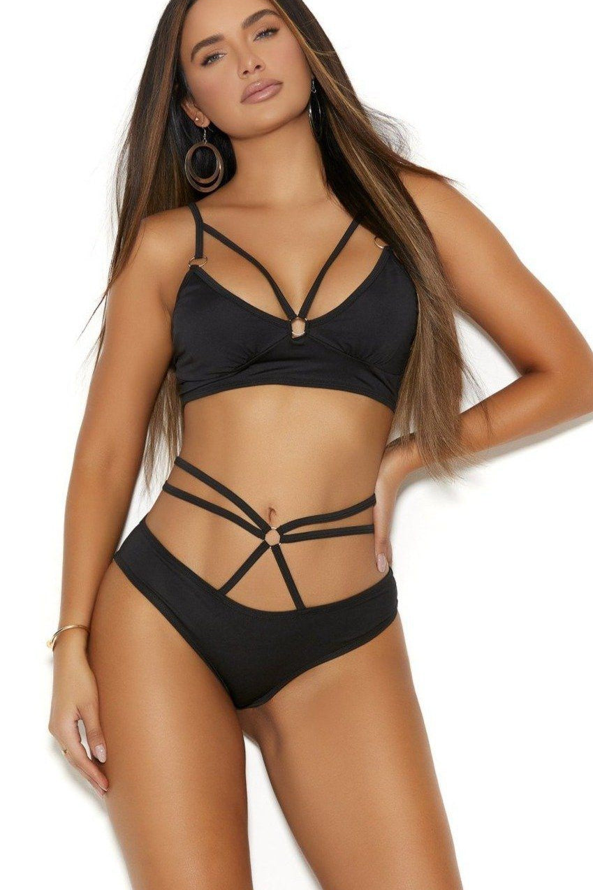 Stylish Women's Bralette and Booty Short Set for Fashionable Moments