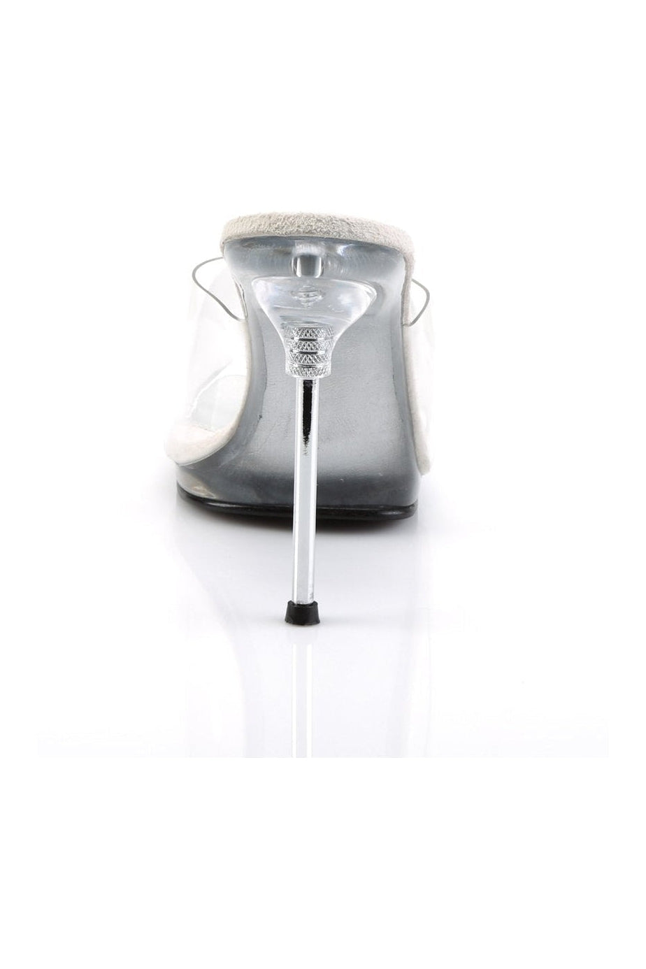 Fabulicious Clear Vinyl CHIC-01 Fashion Slide Sandals