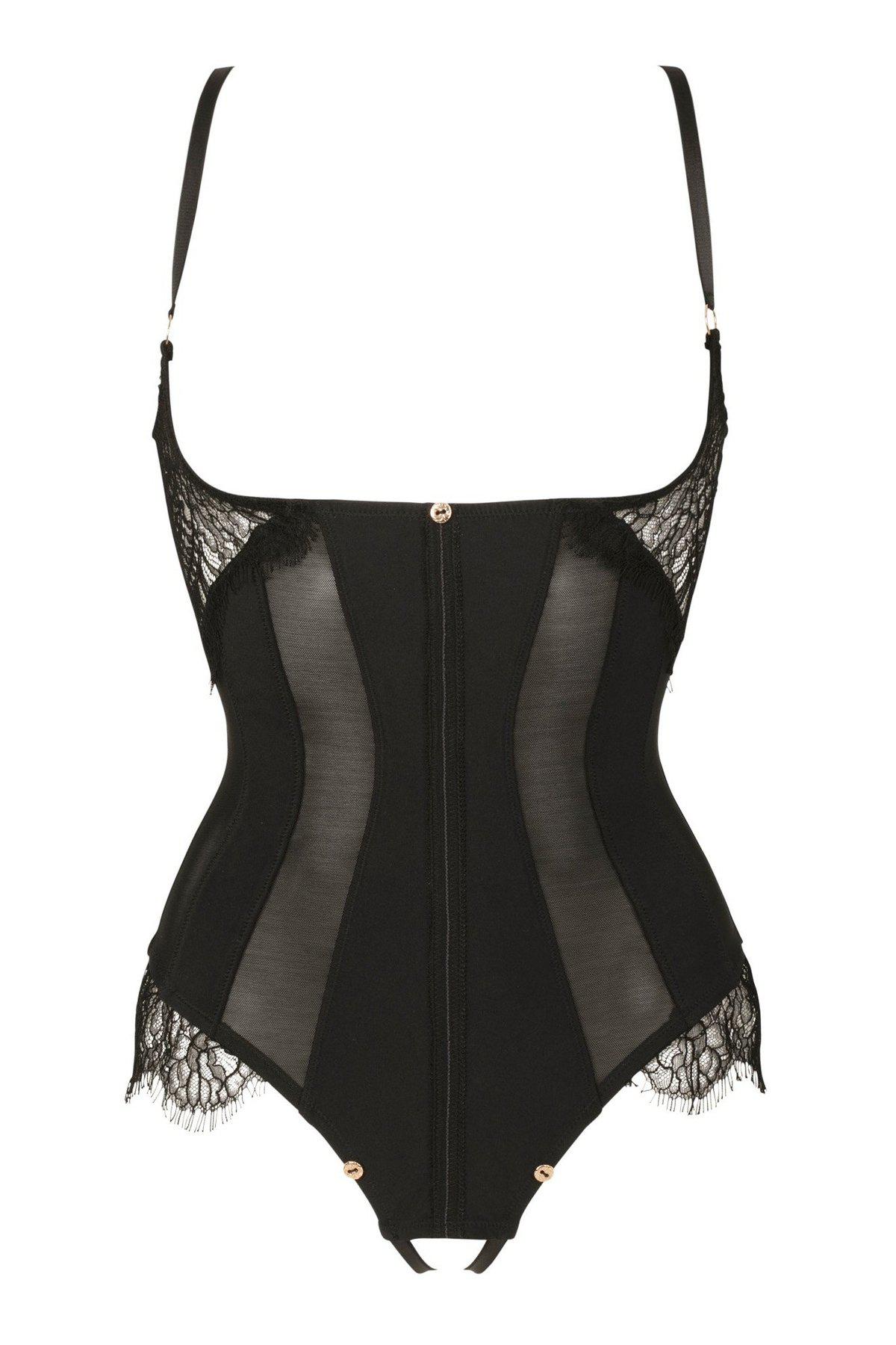 Ekaterina Fetish-style Convertible Women's Bodysuit for Fashion Enthusiasts