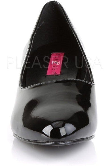 Stylish Black Patent FAB - 420 Classic Pumps for Women