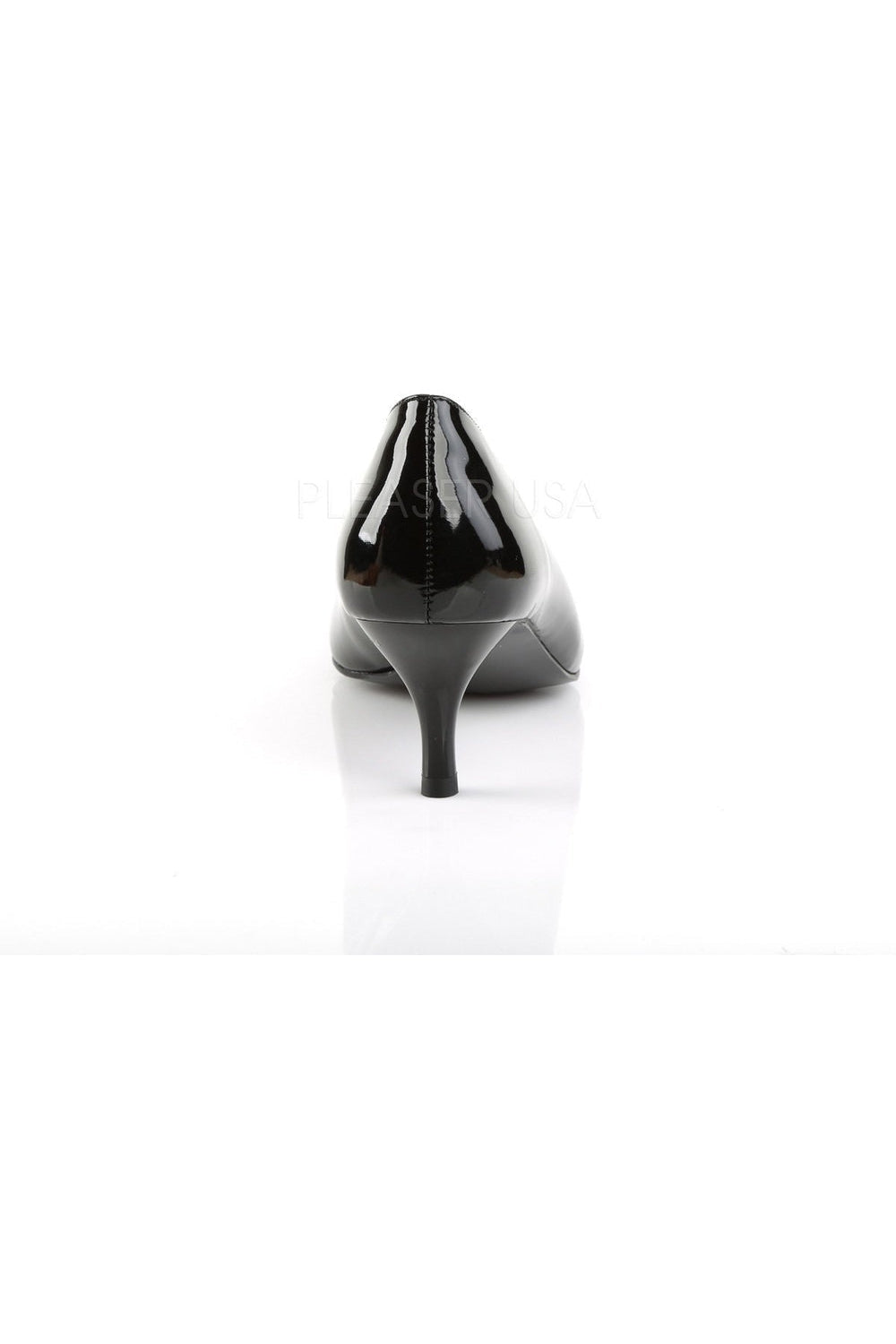Stylish Women's Black Patent KITTEN - 01 Pumps with 2 1/2 - Inch Heel