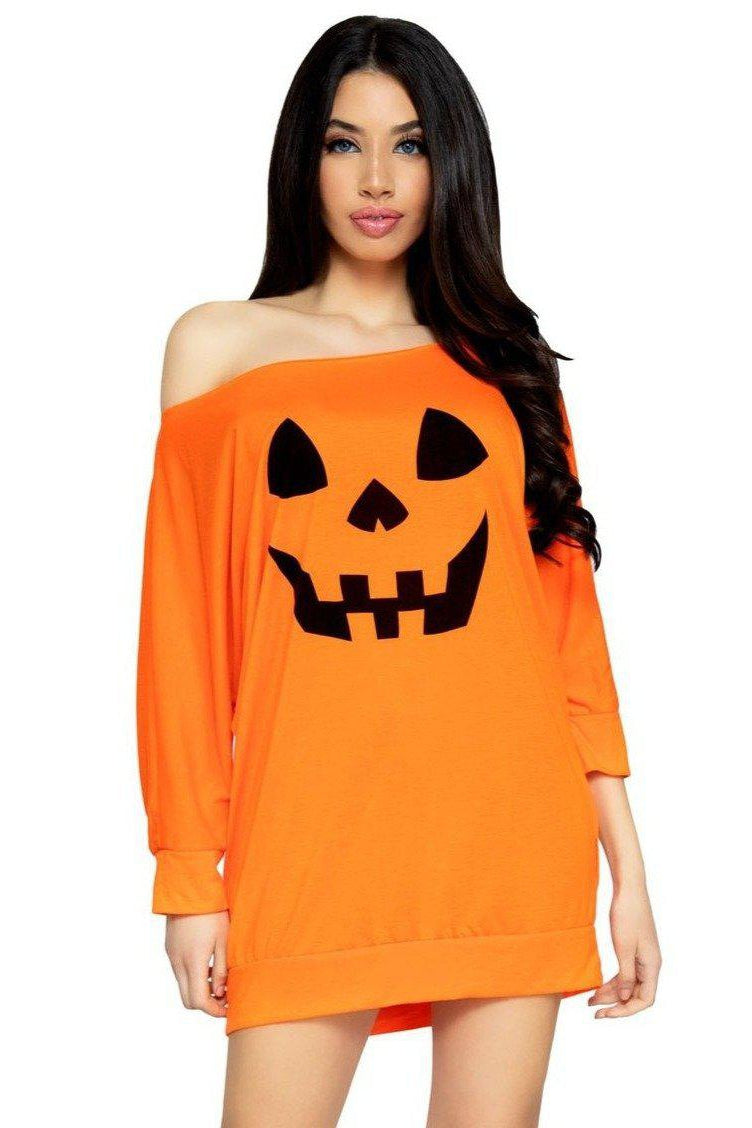 Stylish Leg Avenue Jersey Pumpkin Women's Dress for All Occasions