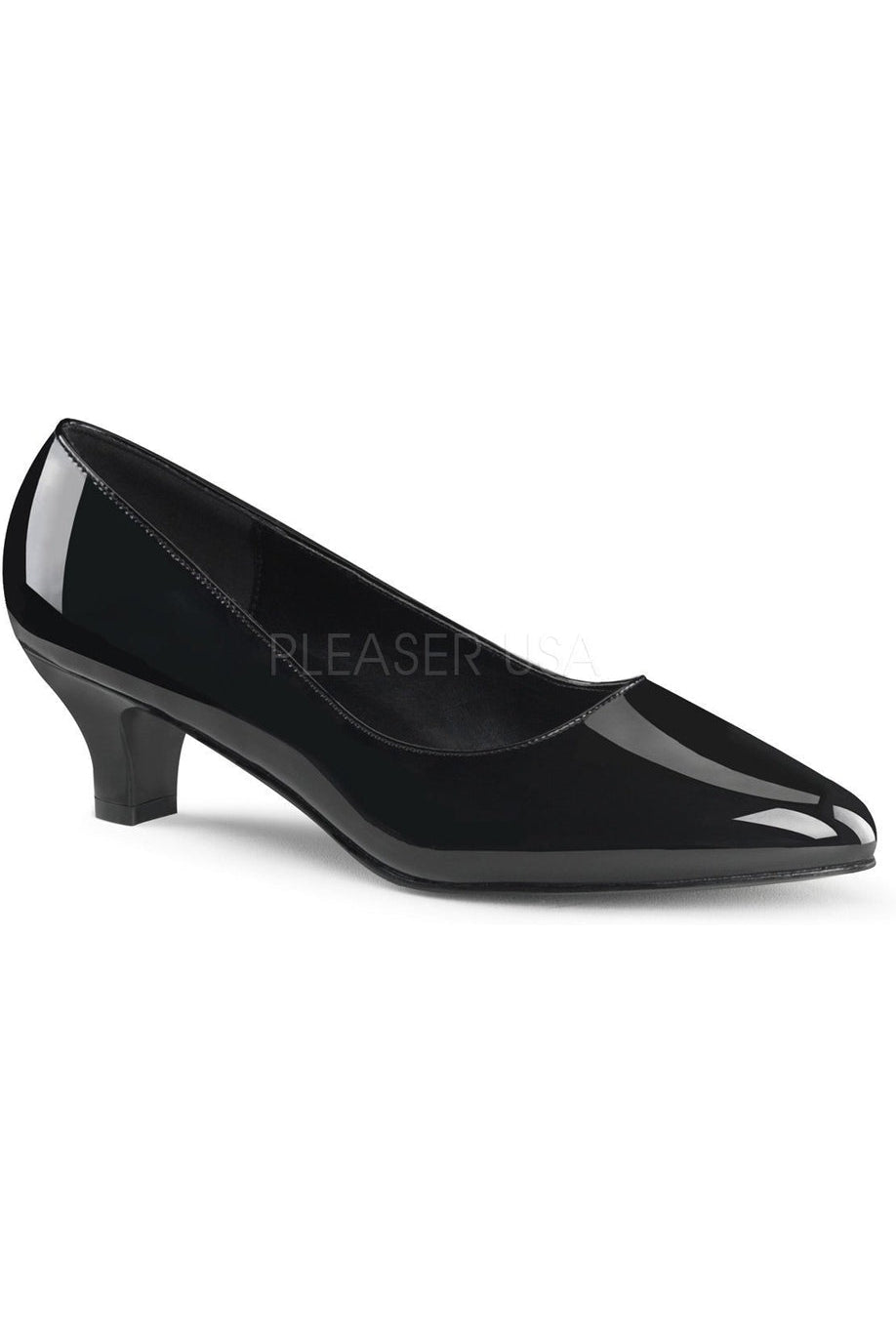 Stylish Black Patent FAB - 420 Classic Pumps for Women