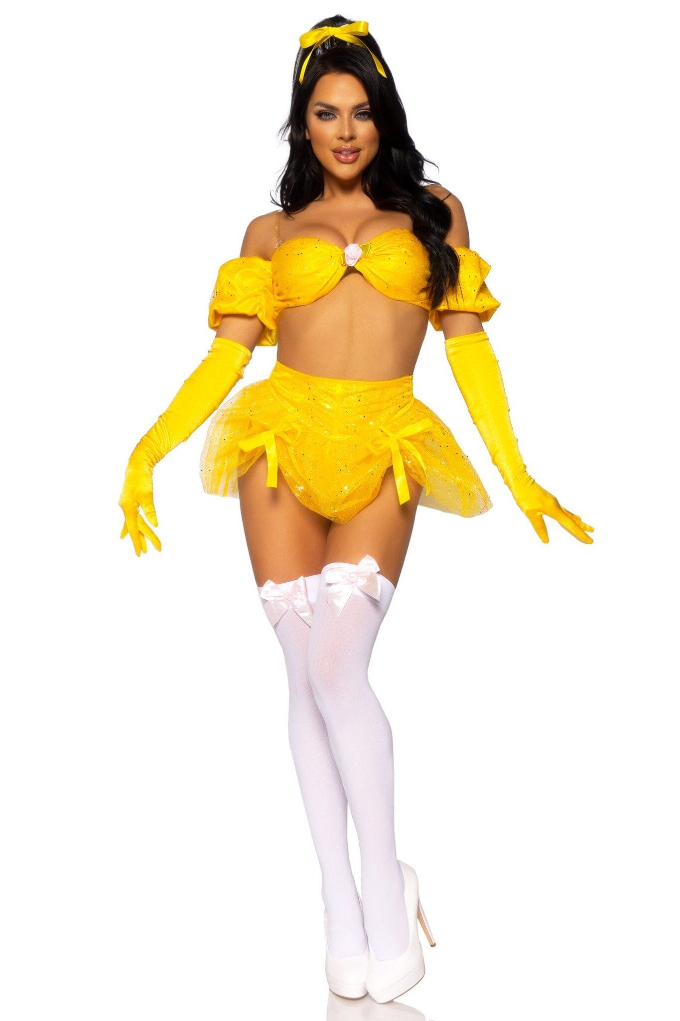 4-Piece Fairytale Beauty Costume Set