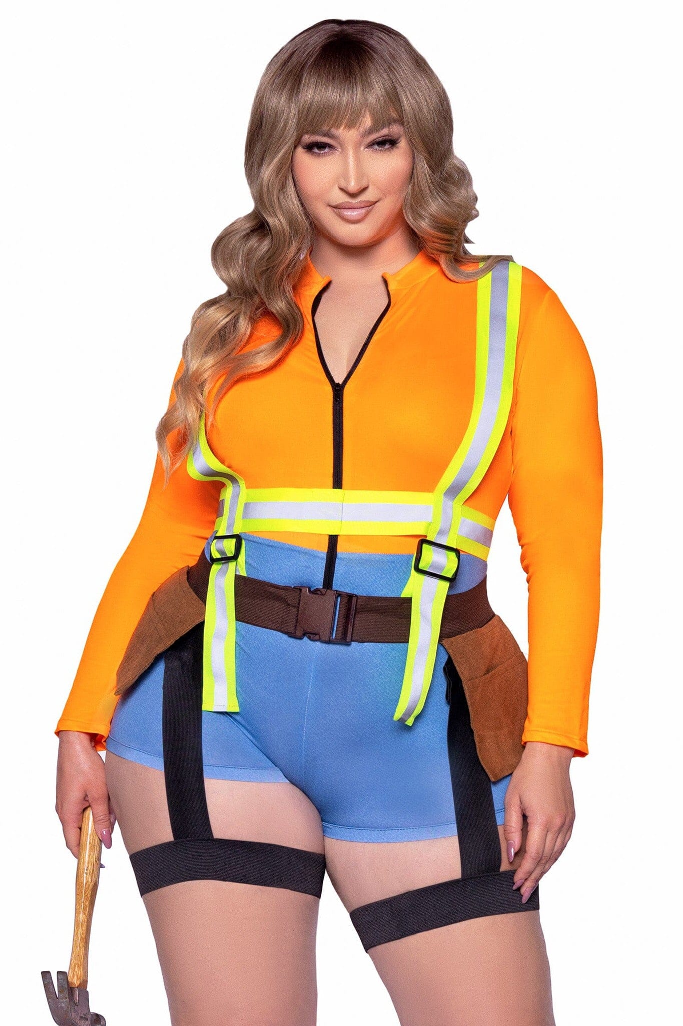 Two-Piece Construction Worker Outfit - Nailed It Style