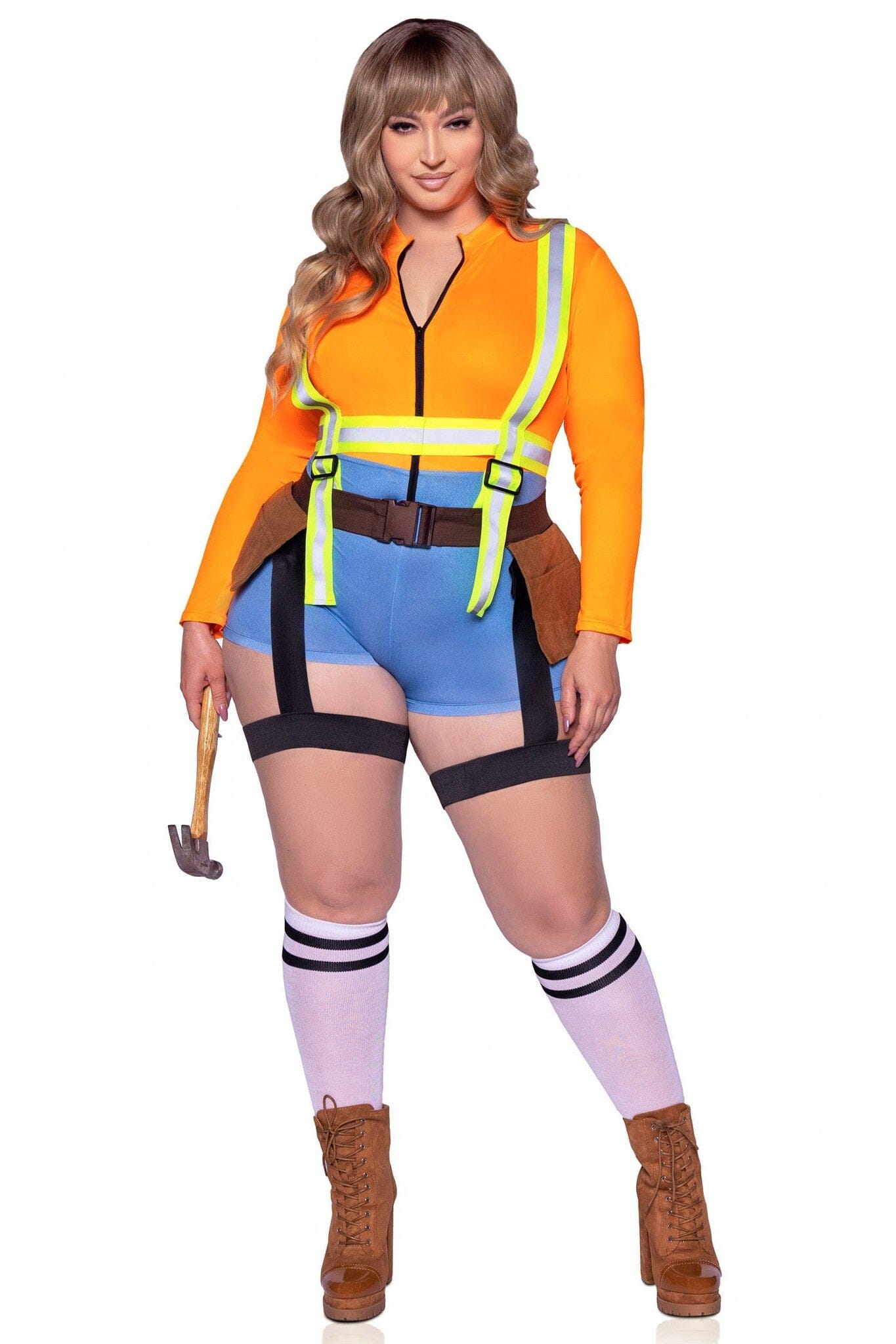 Two-Piece Construction Worker Outfit - Nailed It Style