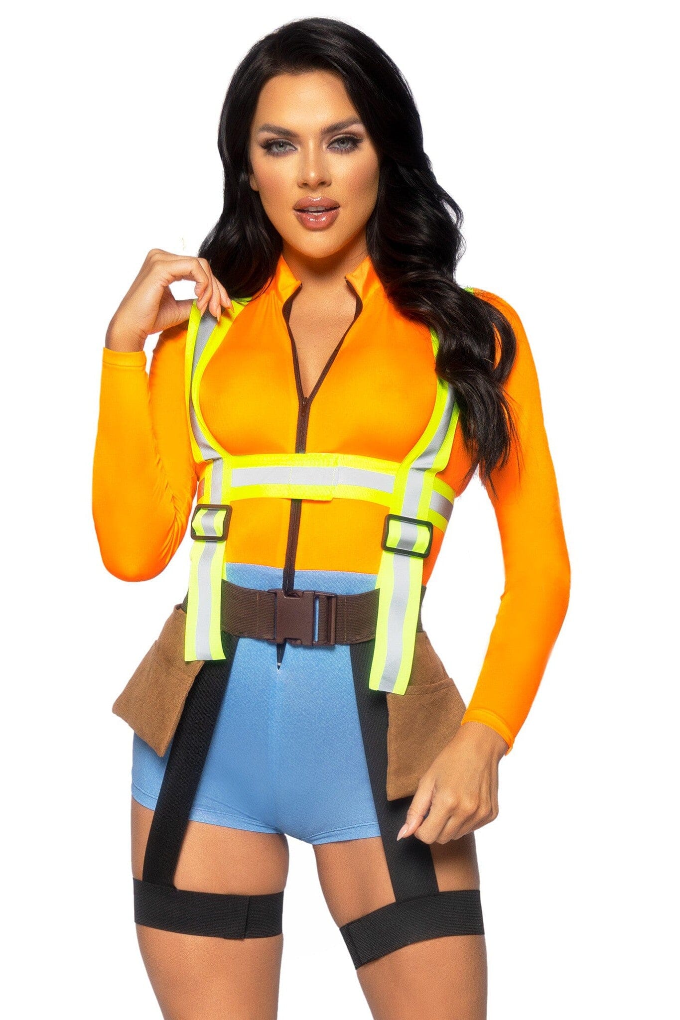 Two-Piece Construction Worker Outfit Set - Nailed It