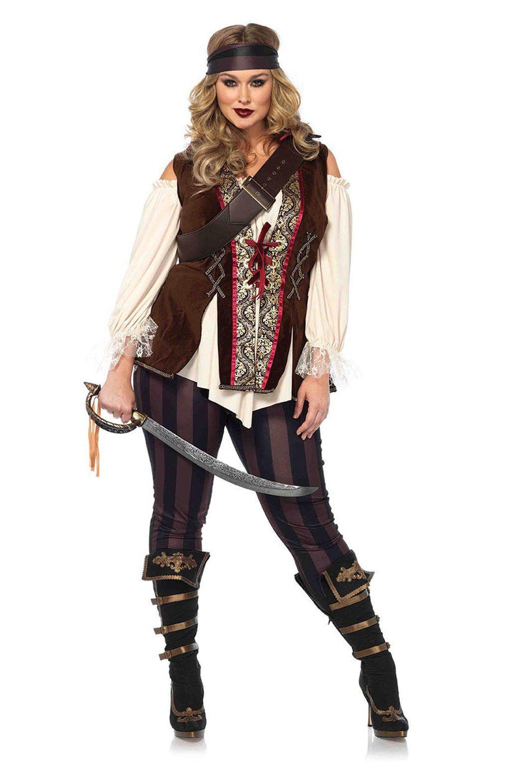 Plus Size Blackheart Captain Costume by Leg Avenue