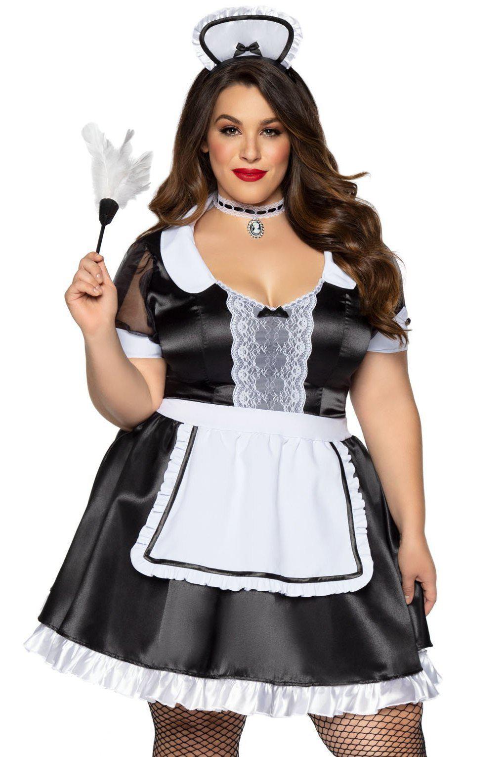 Classic Plus Size French Maid Costume for a Timeless Look