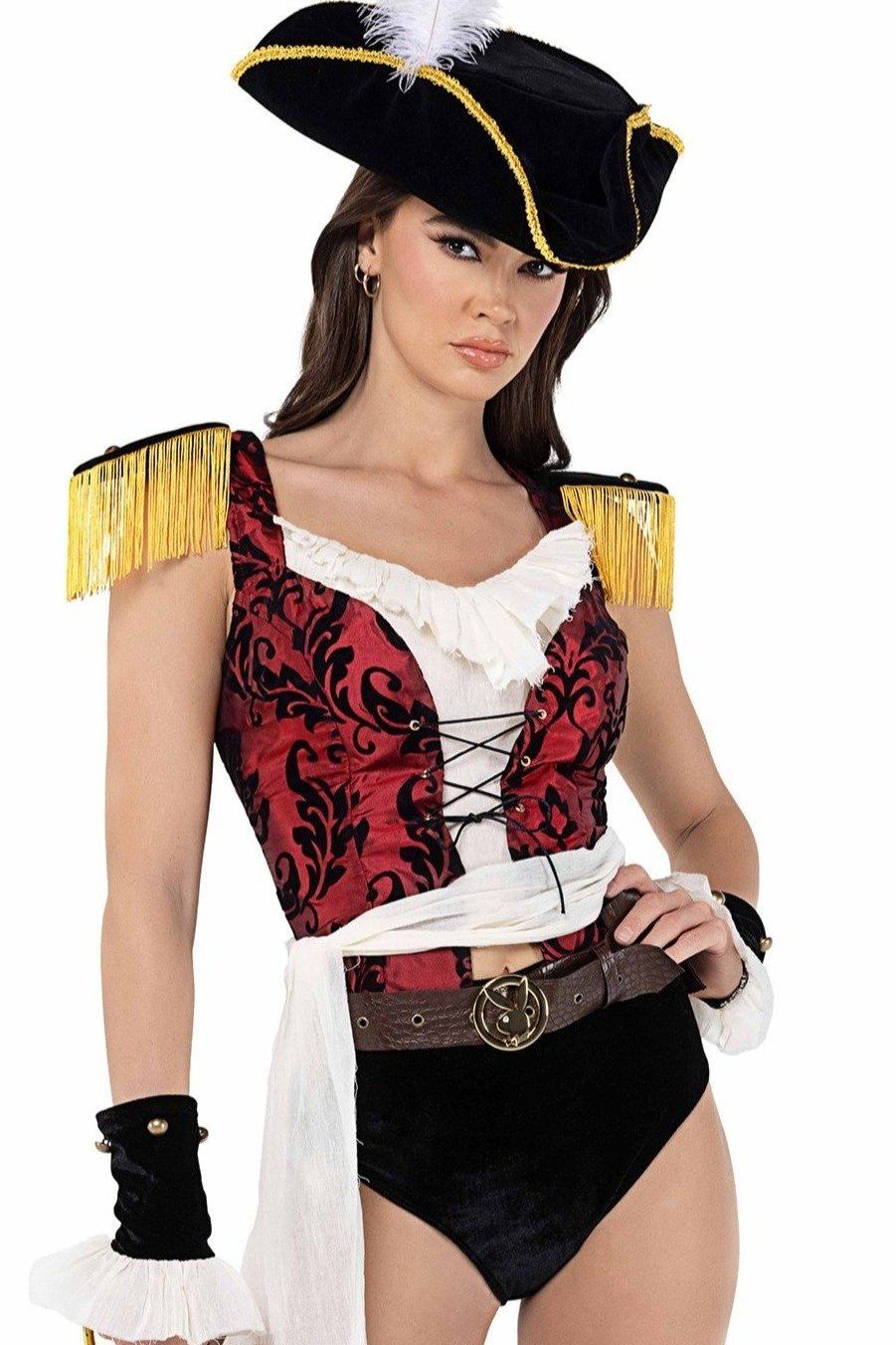 Roma Playboy High - Seas Pirate - Inspired Costume Set