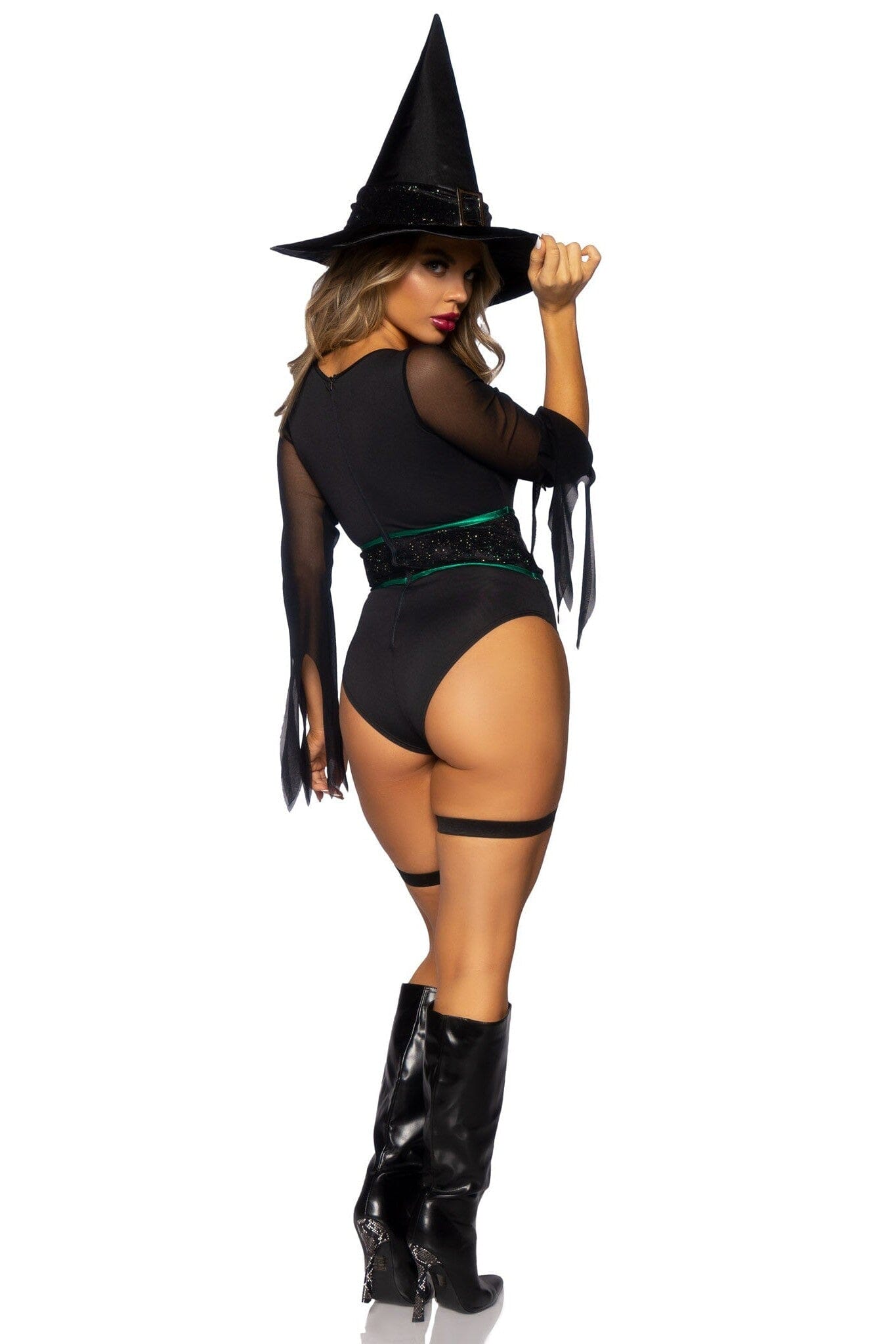 Two - Piece Broomstick Babe Costume Set
