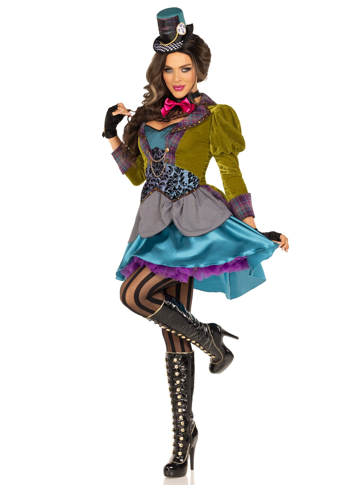 Leg Avenue's Premium 3 - Piece Deluxe Mad Hatter Costume